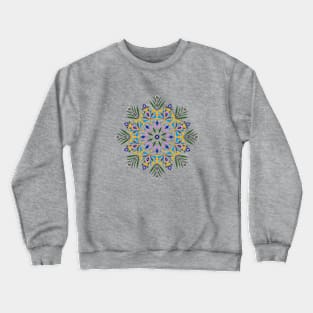 Mandala Daisy Easter Spring Crewneck Sweatshirt